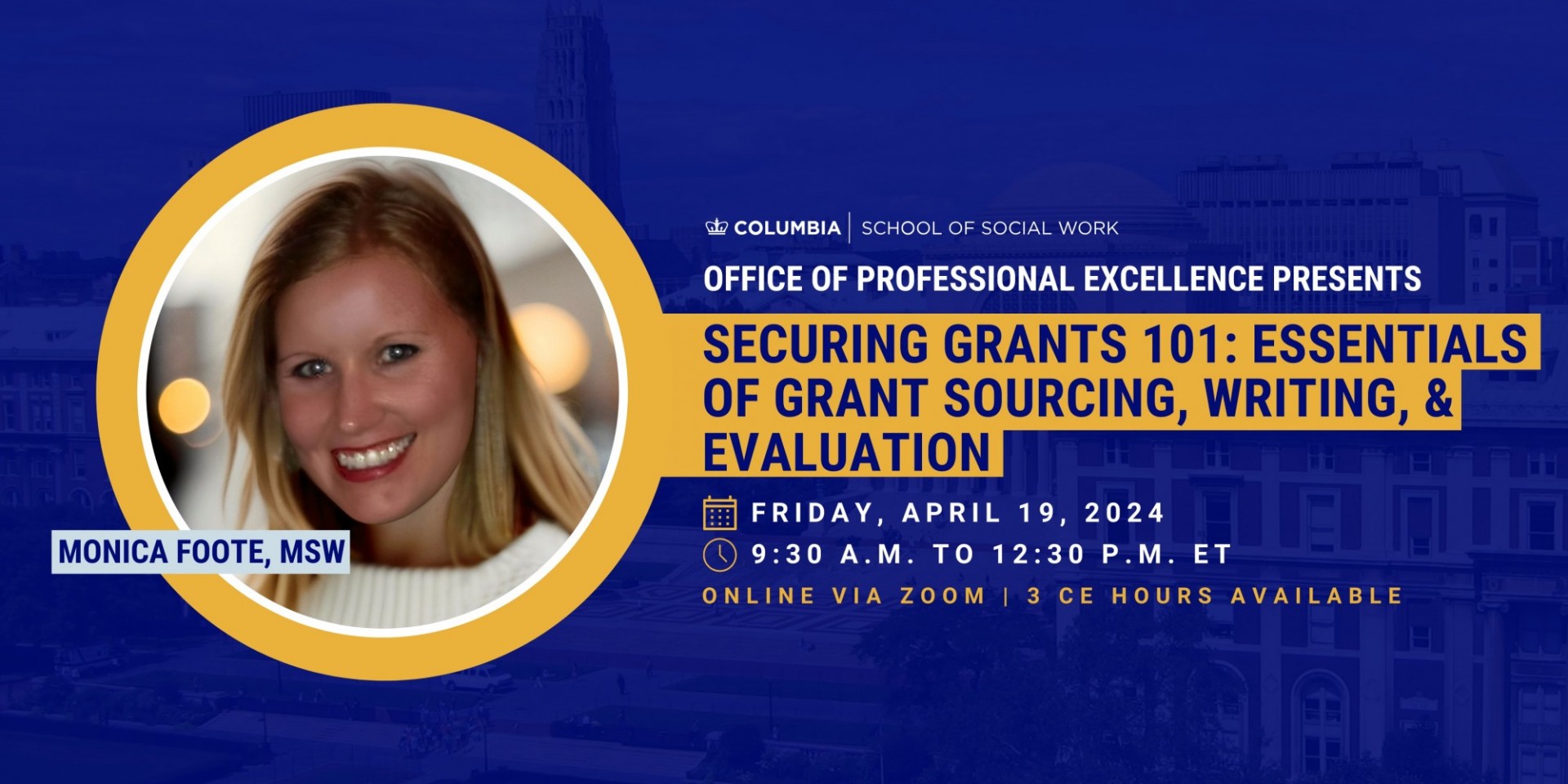 Securing Grants 101: Essentials of Grant Sourcing, Writing, & Evaluation
